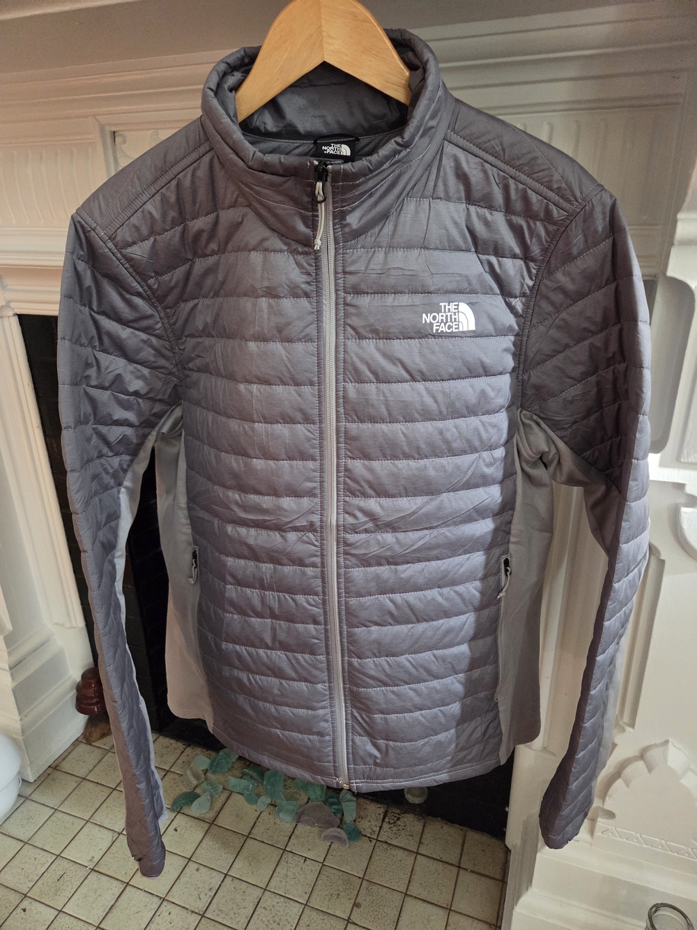 The North Face Canyonlands Hybrid jacket - Large Grey Full Zip Men’s